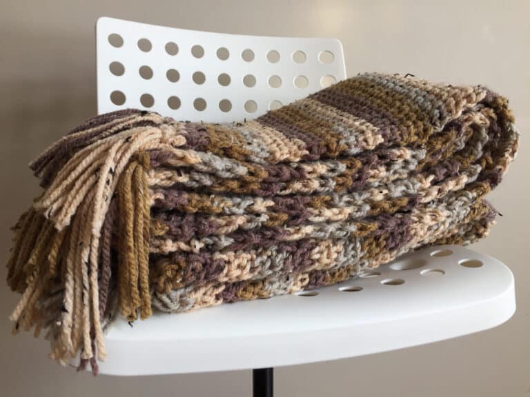 The Winter Cottage Throw – A Free Pattern