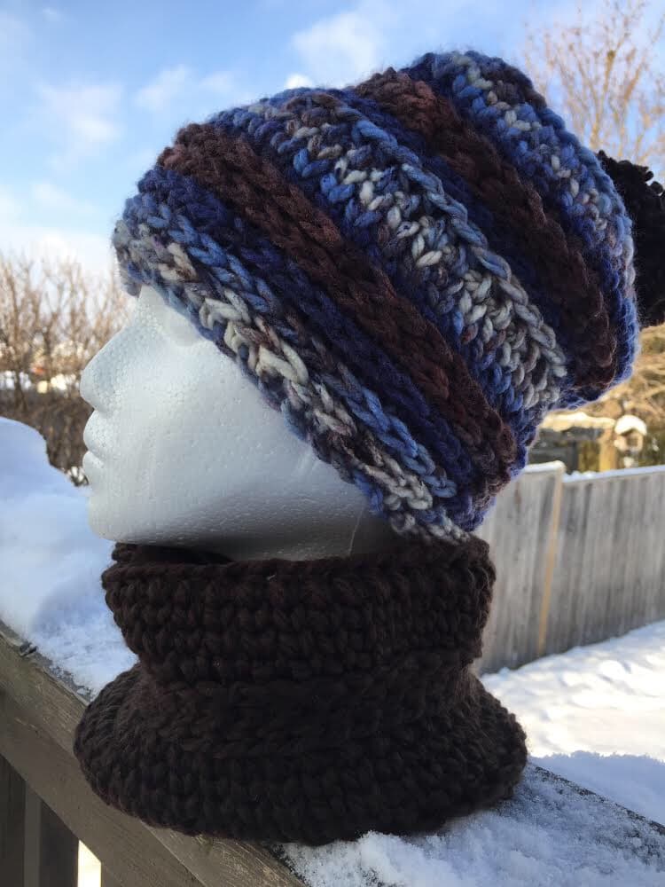 Crochet children's hat