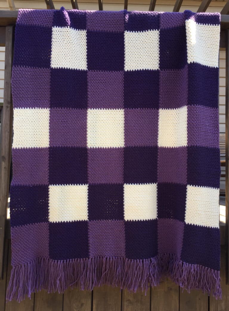 Lavender Throw – A Free Crochet Pattern