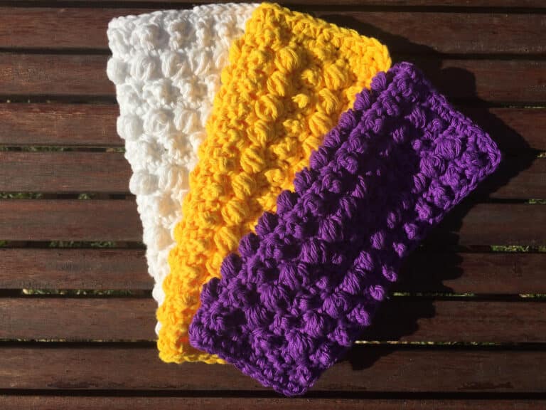 Spring Cleaning Day Three! The Beaded Washcloth – A Free Crochet Pattern