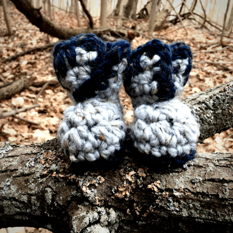 Easy Crochet Baby Booties – Free Crochet Pattern