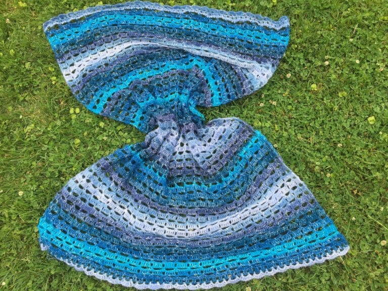 Crossed Paths Throw – Free Crochet Pattern
