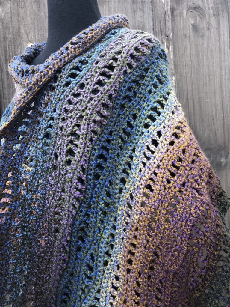 Rivers Shawl Free Crochet Pattern