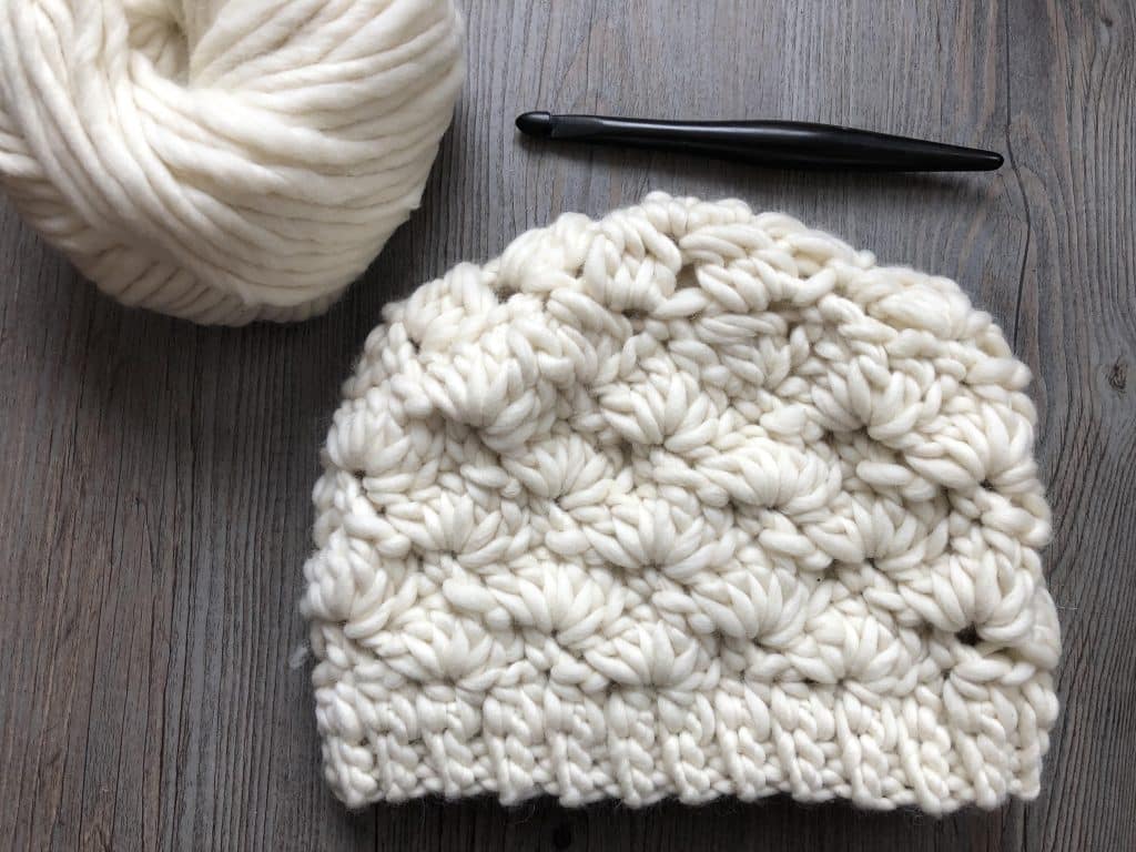 Winter Chill Beanie | Free Crochet Pattern | Rich Textures Crochet