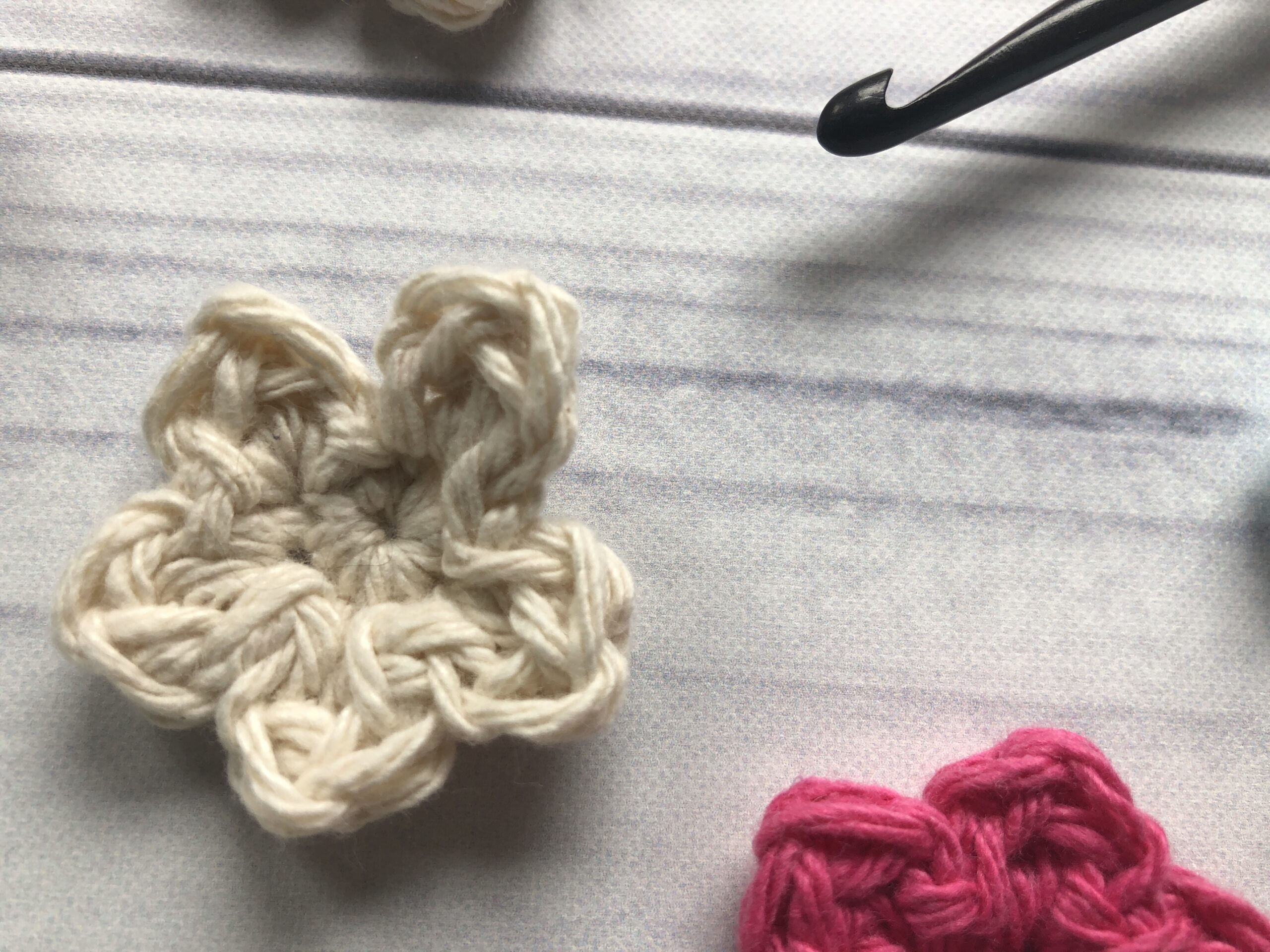 crochet flower 4