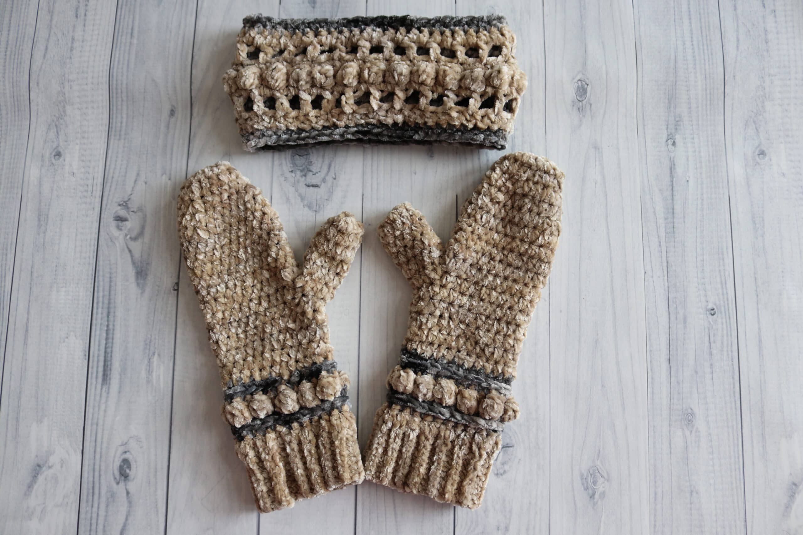Easy Crochet Mittens4