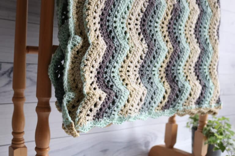 Afternoon Tea Crochet Throw Pattern