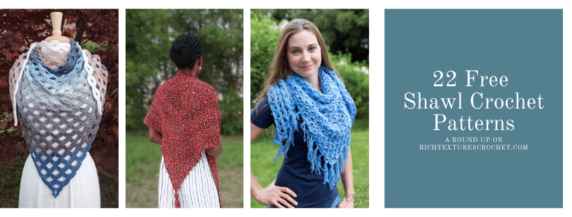 Cyclone crochet shawl PATTERN by M\u00eblie