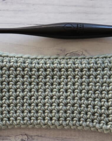 single crochet thermal stitch