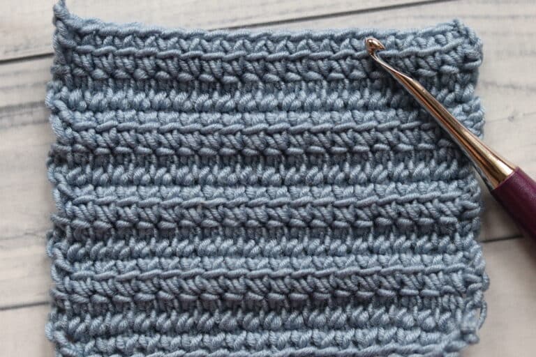 Linked Double Crochet Stitch | How to Crochet