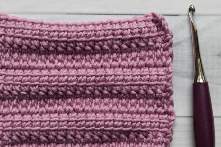 Linked Treble Crochet Stitch | How to Crochet