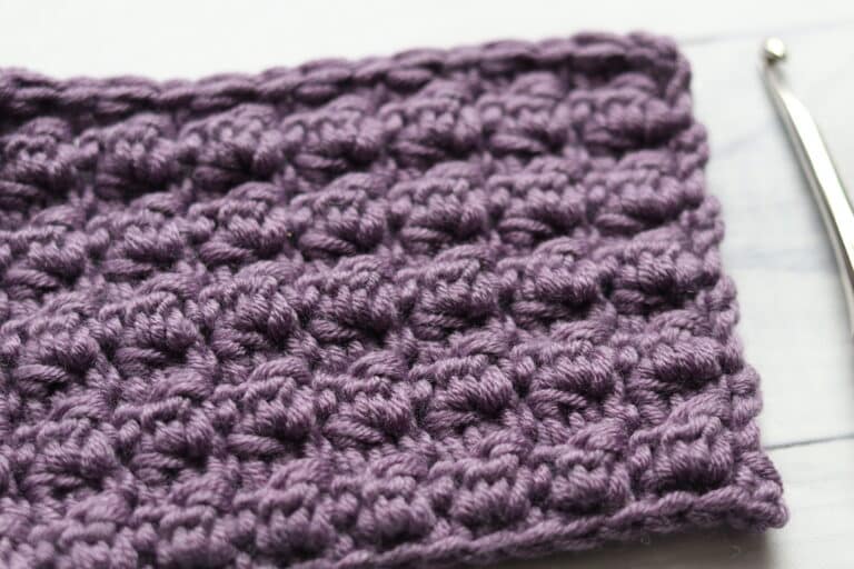 Double Crochet Cluster | How to Crochet