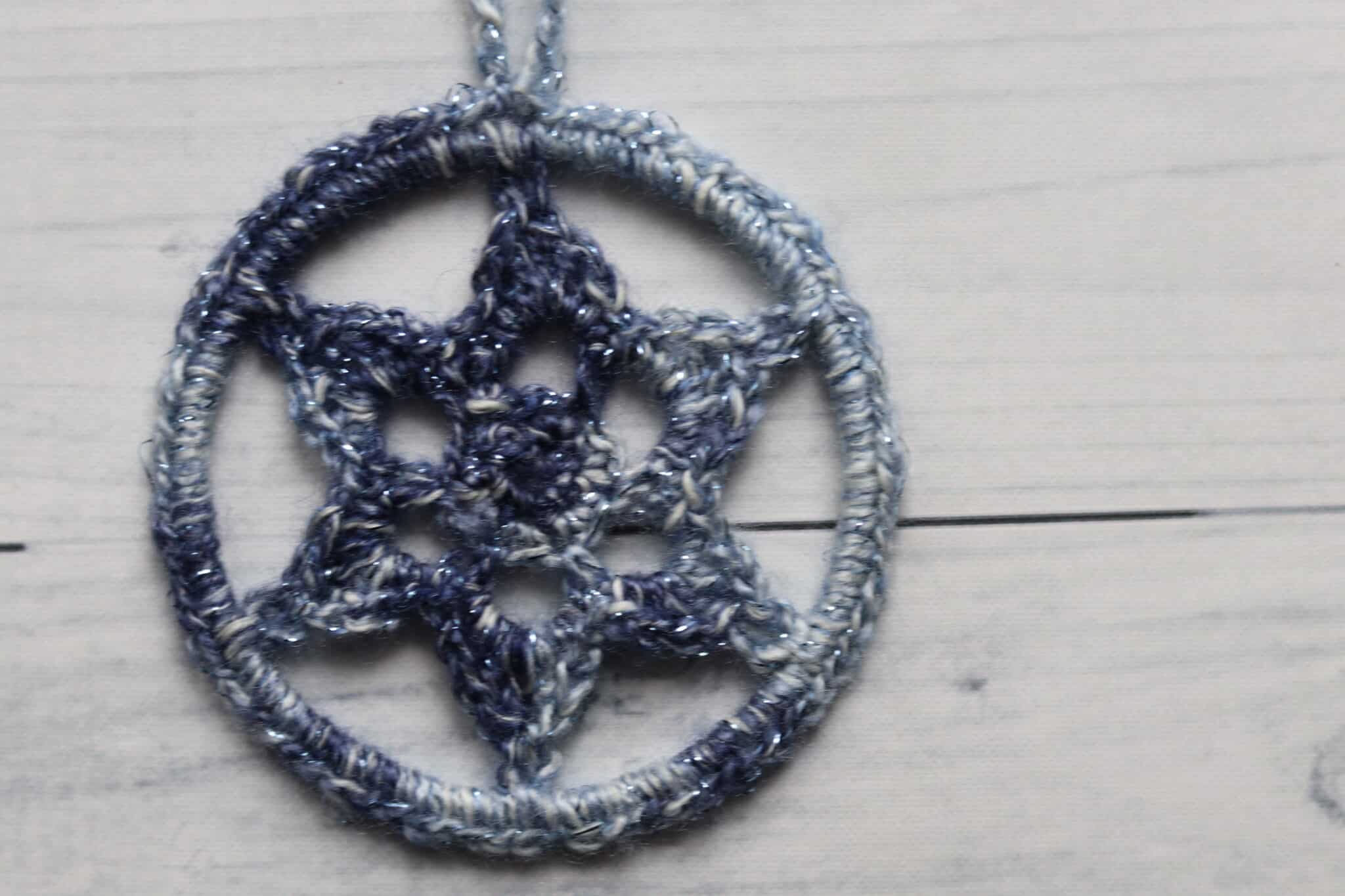 Star of Wonder Christmas Ornament | Rich Textures Crochet