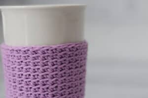 crochet cup cozy pattern