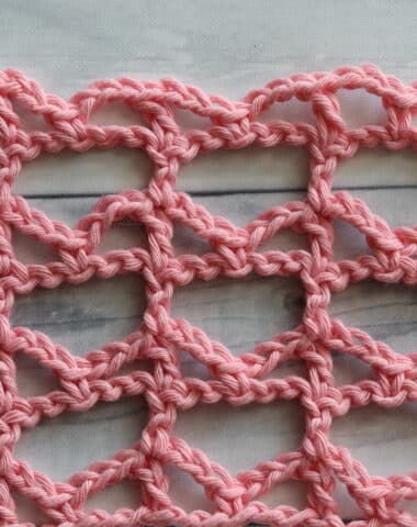 the Lacet crochet stitch