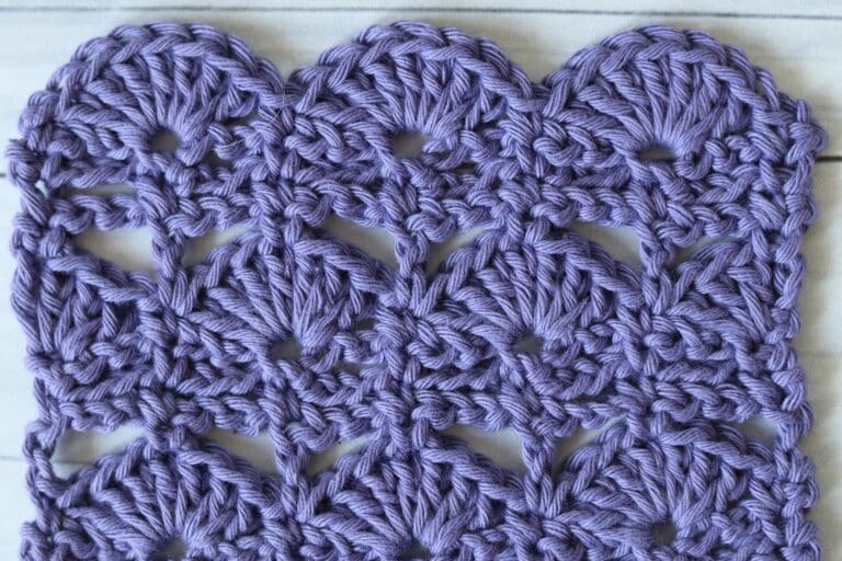Dock Shell Stitch | How to Crochet