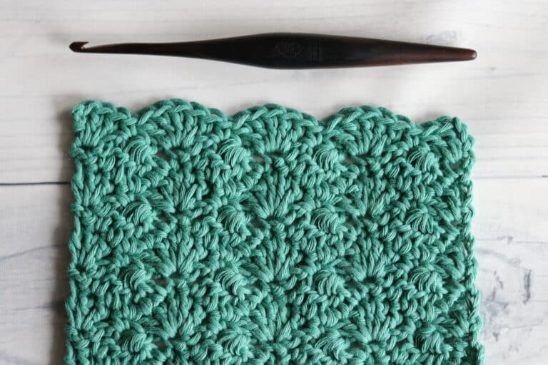 Interlocking Shell Stitch | How to Crochet