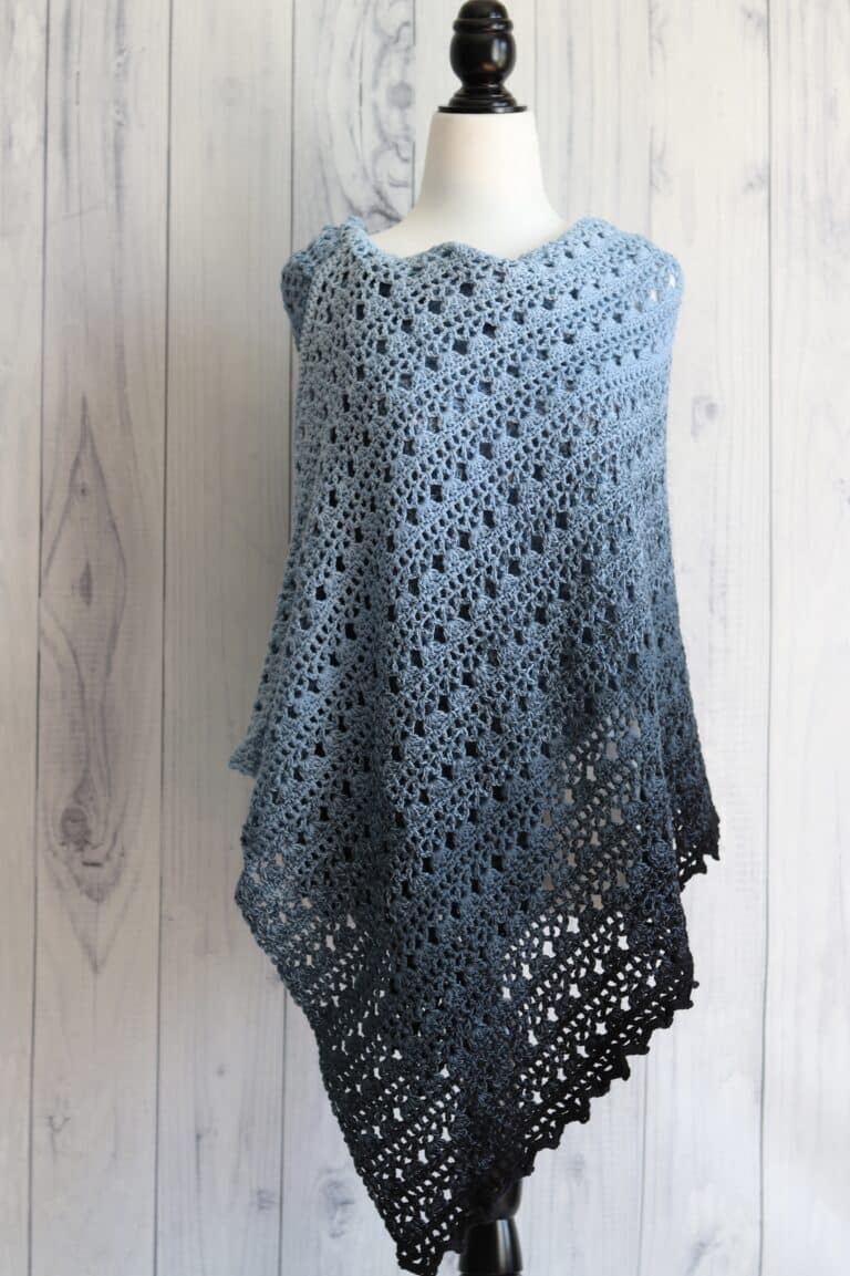 Oceans Shawl Crochet Pattern