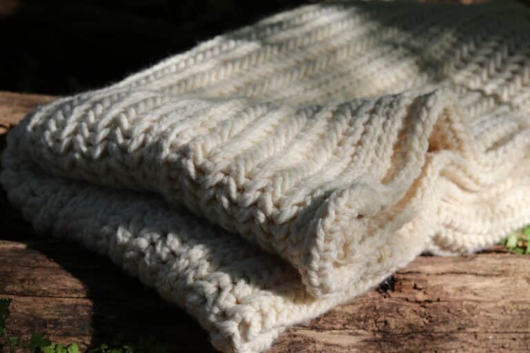 Winter Bliss Throw Crochet Pattern