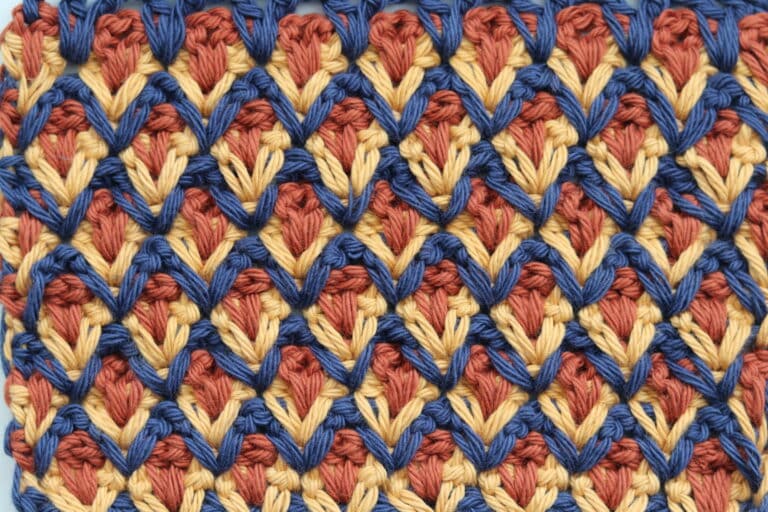 Nesting V Stitch | How to Crochet