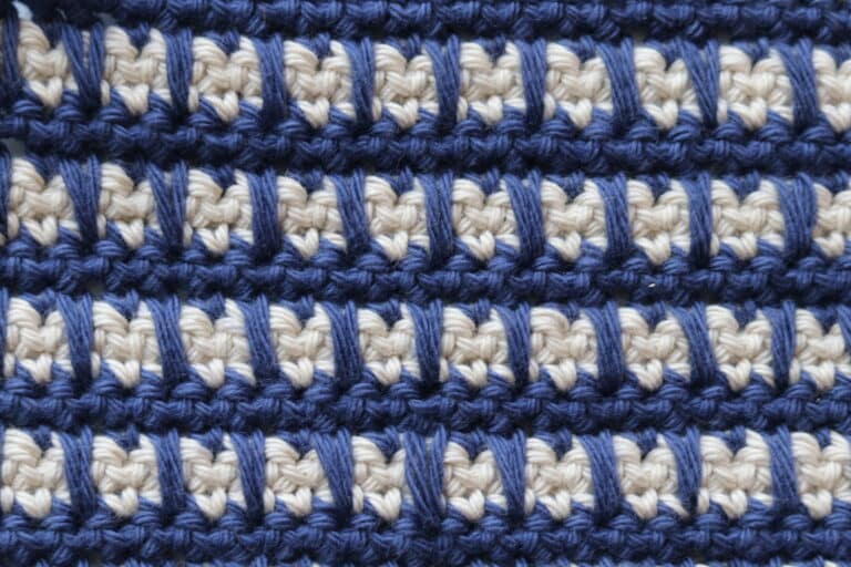 Aligned Easy Spike Stitch | How to Crochet