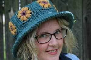 The Garden Crochet Bucket Hat
