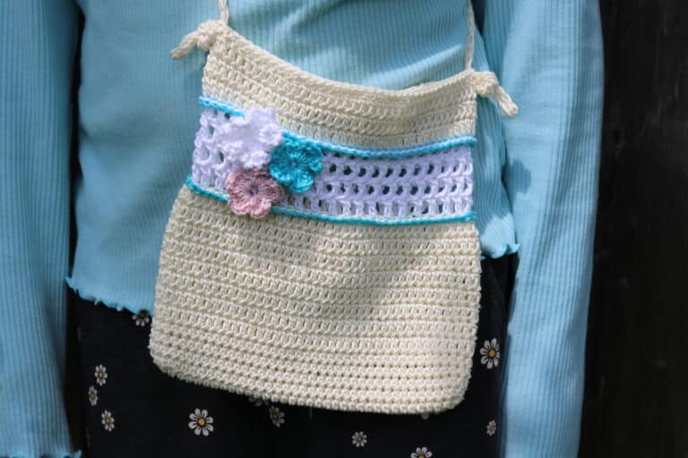 Flower Girl Purse Crochet Pattern
