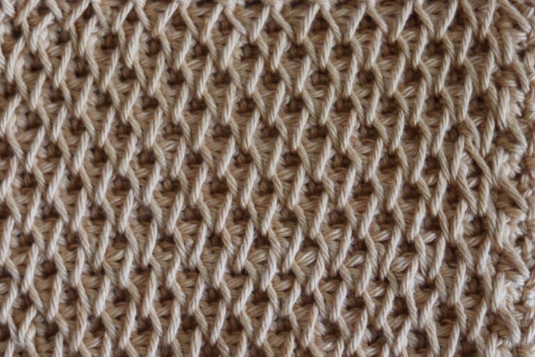 Honeycomb Smock Stitch | How to Crochet