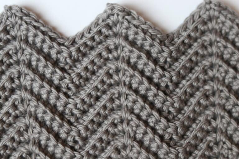 Textured Chevron Stitch | How to Crochet