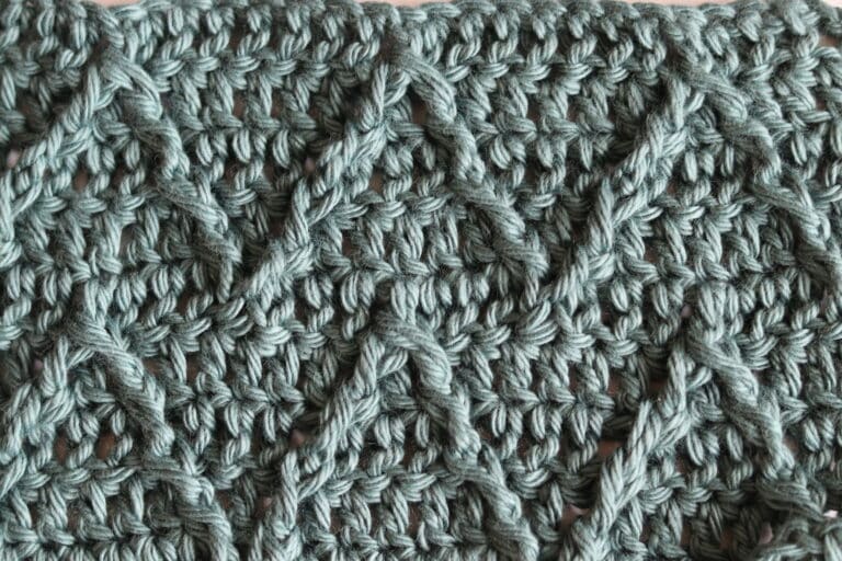 Ripple Cable Stitch | How to Crochet