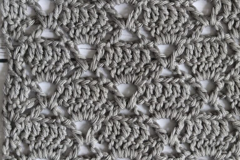 Open Diamond Stitch | How to Crochet