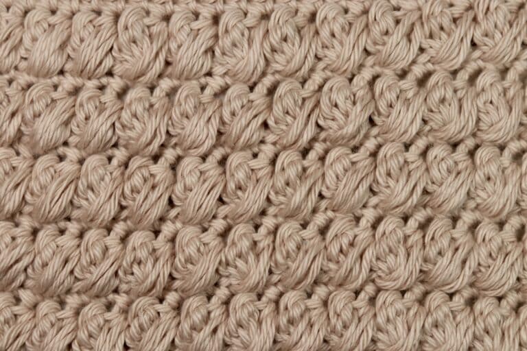 Puff Blanket Stitch | How to Crochet