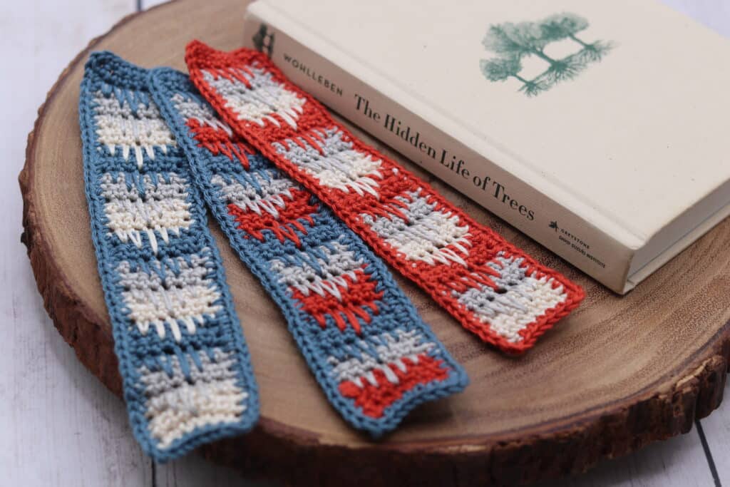 The Captivated Crochet Bookmark