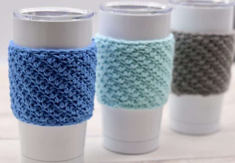 Oceans Cup Cozy Crochet Pattern