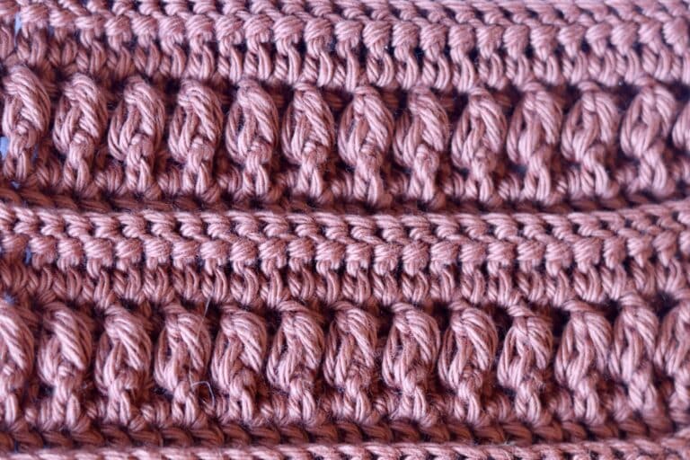 Ridges and Puffs Stitch | How to Crochet