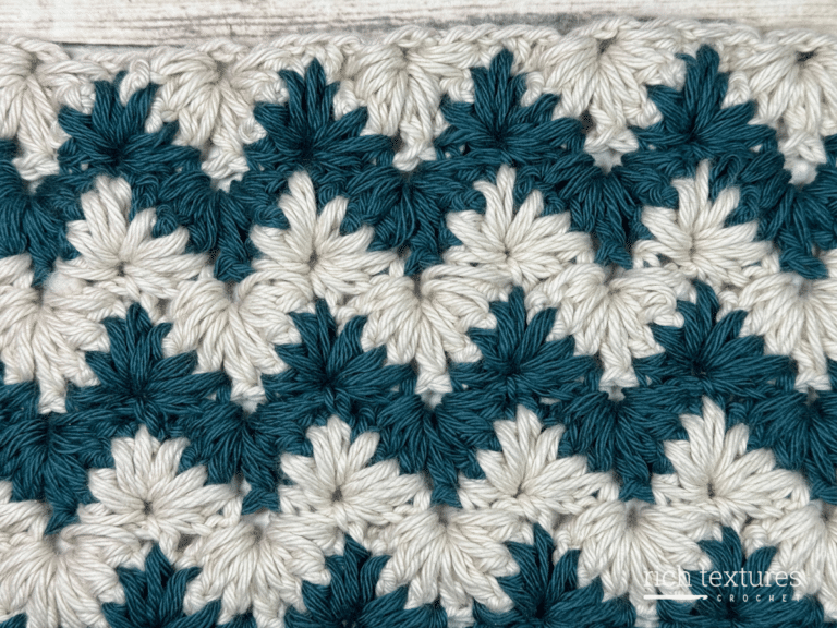 Puff Chevron Stitch | How to Crochet