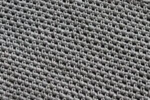 close up of the stitches used in the crochet farmers market bag