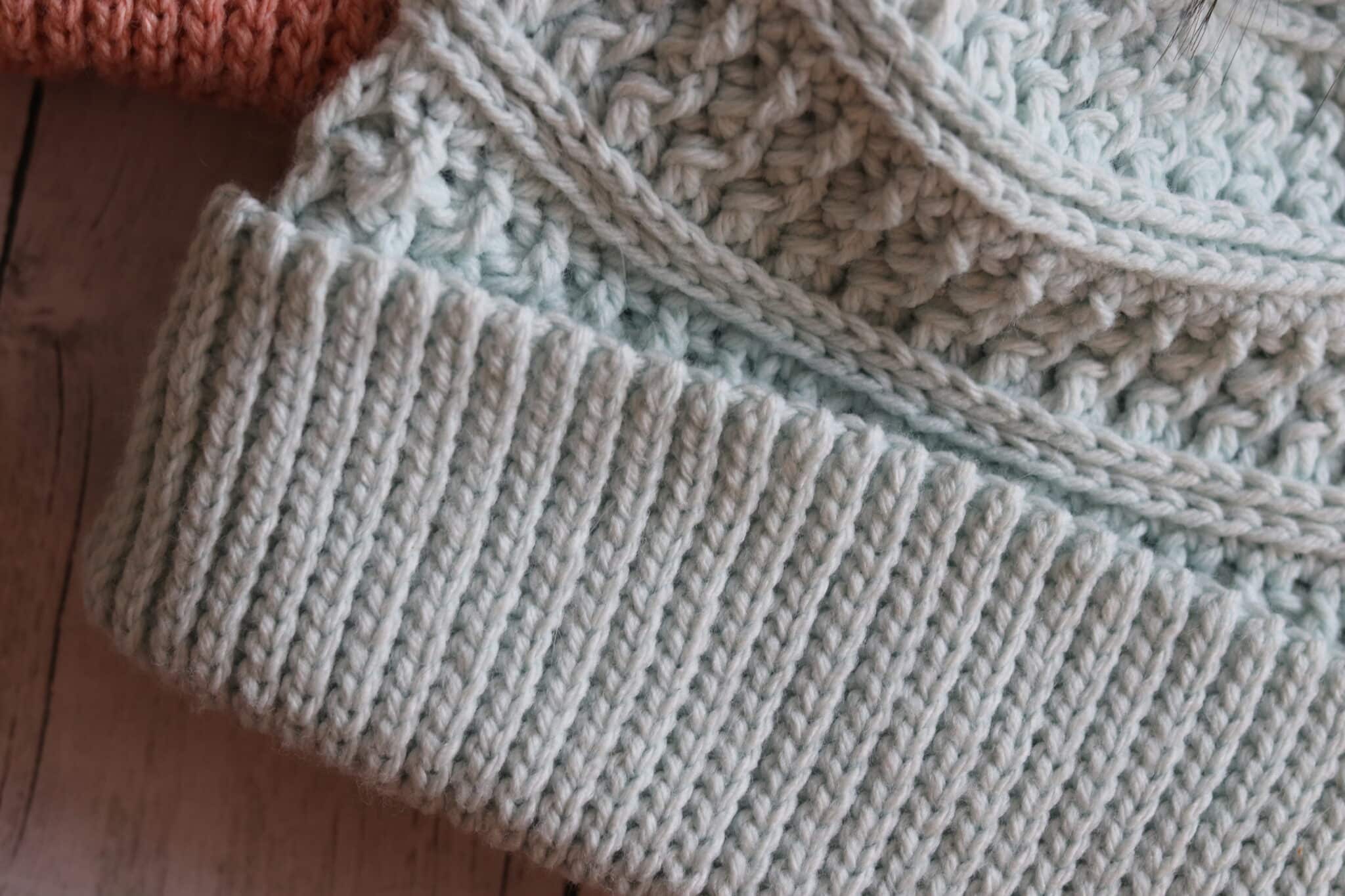 Deep River Beanie Crochet Pattern | Rich Textures Crochet