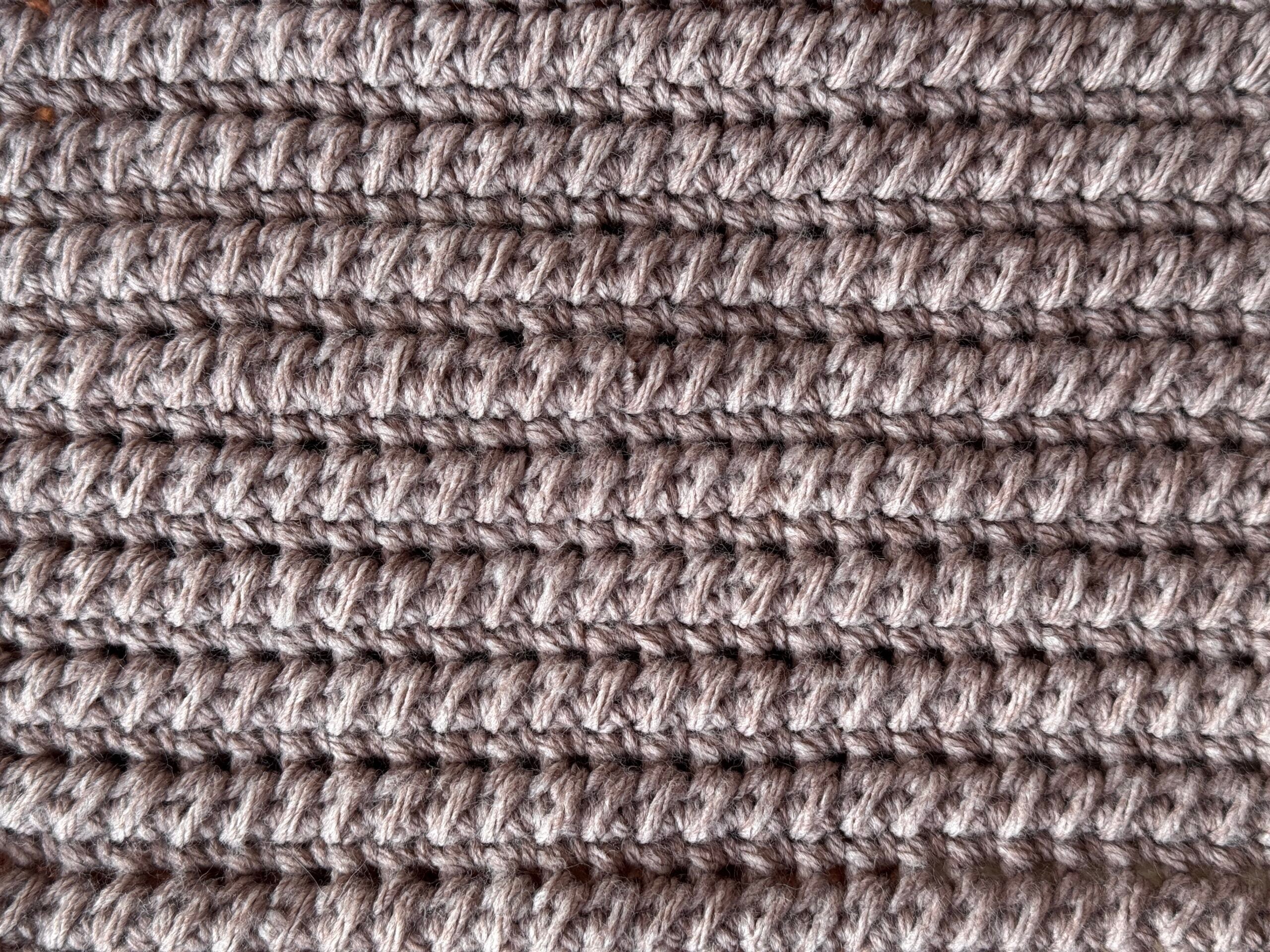 Knotted Half Double Crochet 1 | How to Crochet | Rich Textures Crochet
