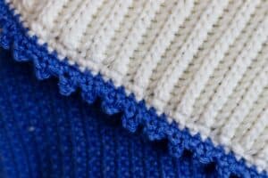A Picot Blanket Edging